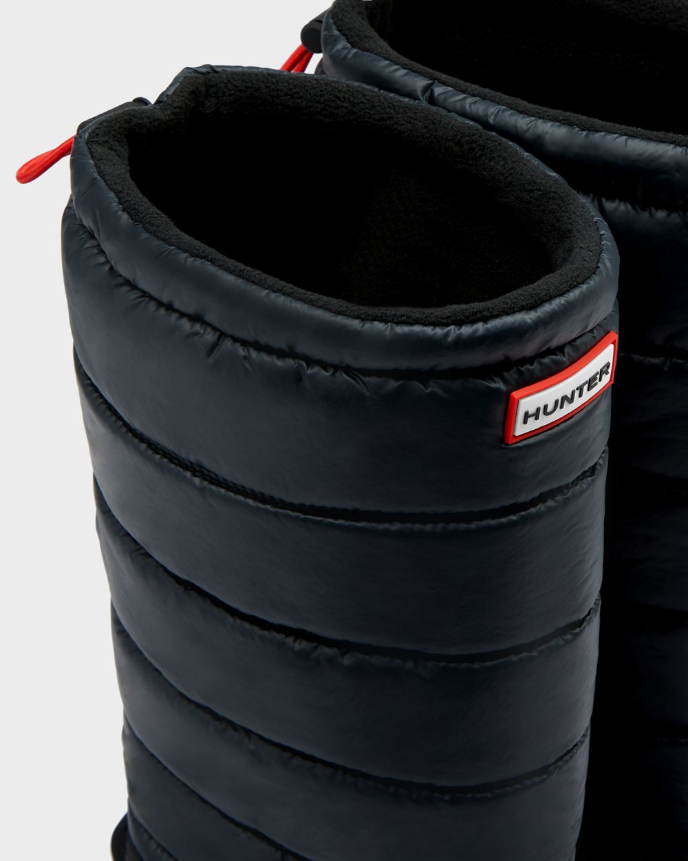 Botas De Nieve Hunter Mujer Negras Original Insulated Tall 856972-URL